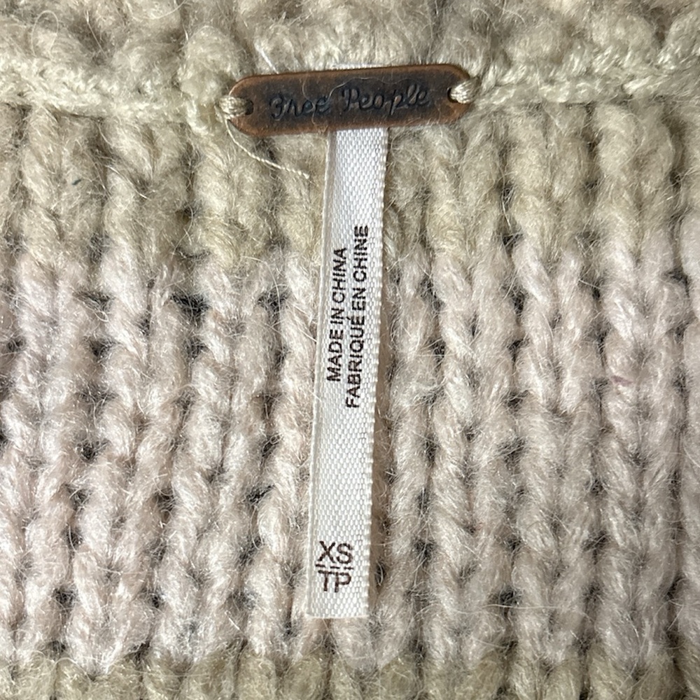 NWT Free People Fine Time Cardigan XS - Picture 6 of 8